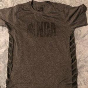 NBA  DARK GREY ACTIVE WEAR SHIRT